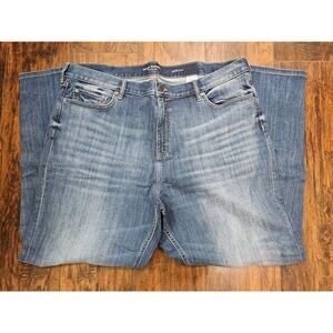 NEW  BANANA REPUBLIC TRAVELER JEANS SIZE 42X32 Tapered Fit  Men's